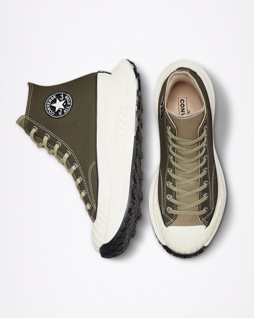 Dámské Boty Vysoké Converse Chuck 70 AT-CX Olivy Zelené | CZ WIMY24